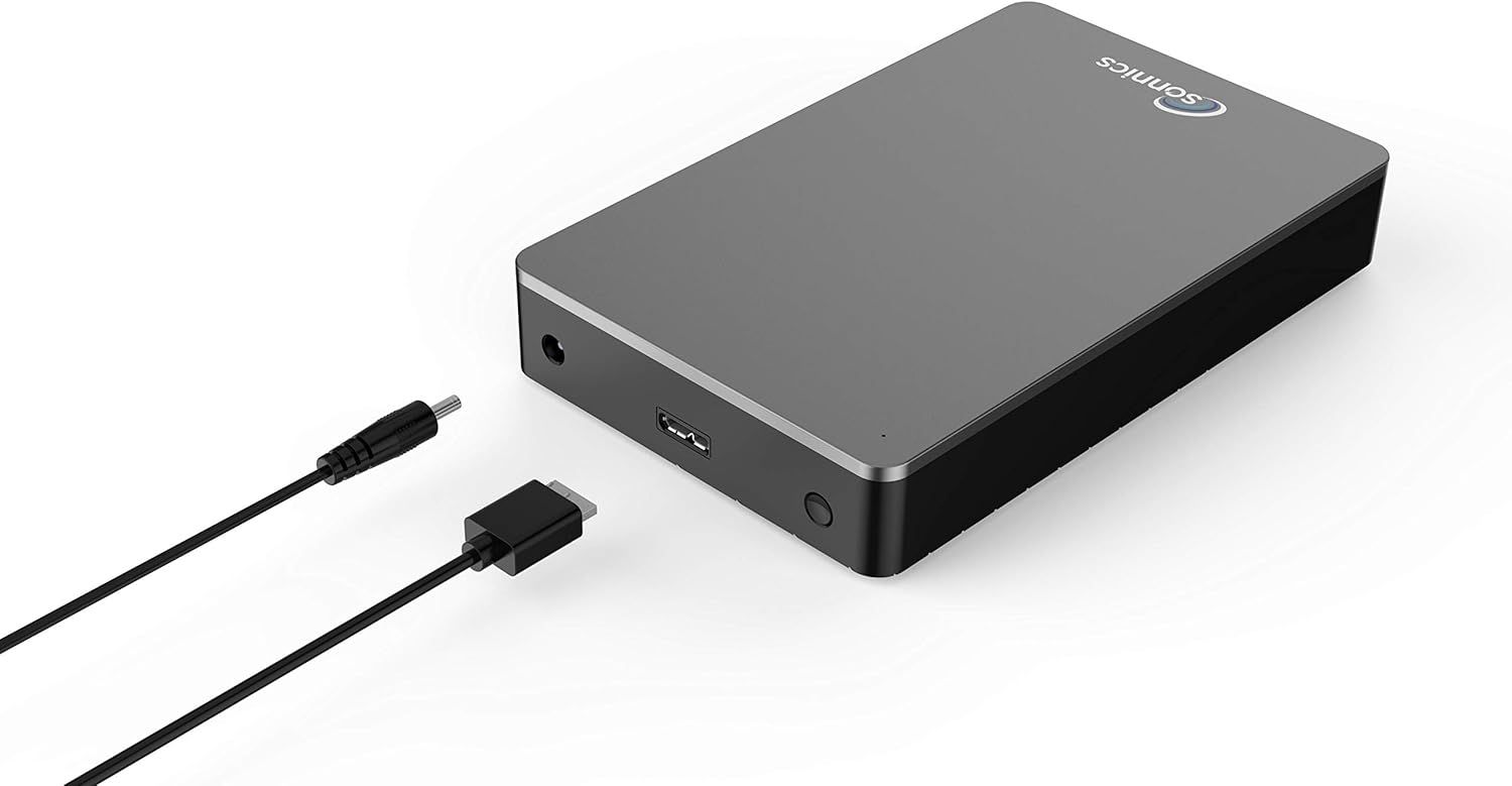 Dysk zewnętrzny Sonnics 2TB USB 3.0 srebrny