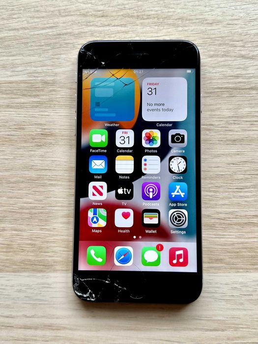 Wyświetlacz do iPhone 6s – Czarny, Kompletny