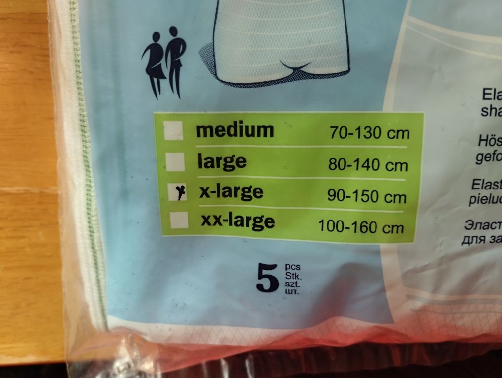 majtki siatkowe Seni Fix Plus XL