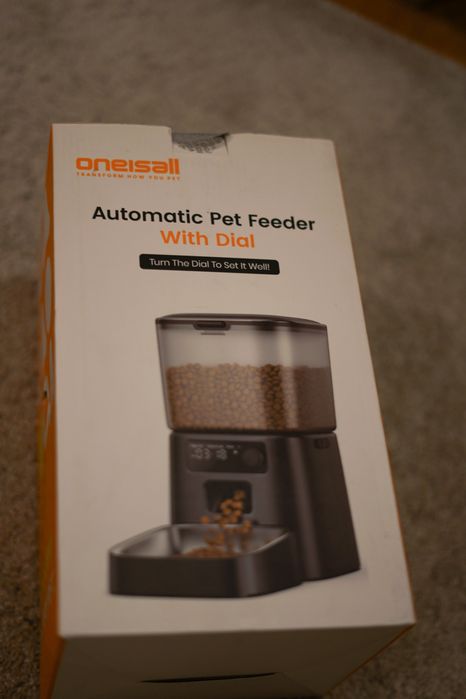 dispensador automático de comida para gatos/cães, 3,5l