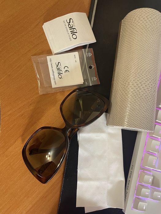 Jimmy Choo “Baguette Crystal” Sunglasses
