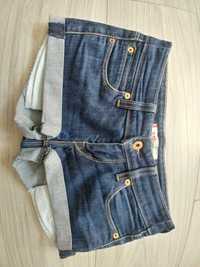 Levis 570 spodenki szorty jeans damskie XXS XS