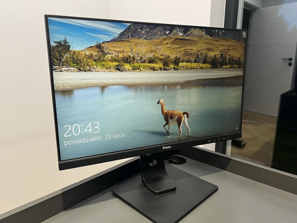 Monitor iiyama ProLite XUB2493HS – 4 sztuki, stan idealny, pivot
