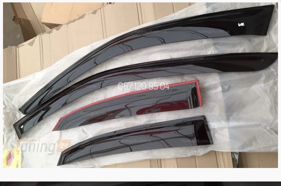 Ветровики Geely CK,MK,Emgrand,Forza,Chery Tiggo,Lifan,Elara.