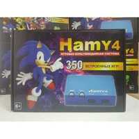 НОВАЯ игровая приставка Hamy4 350 игр Dendy 8 bit Sega 16 bit Денди