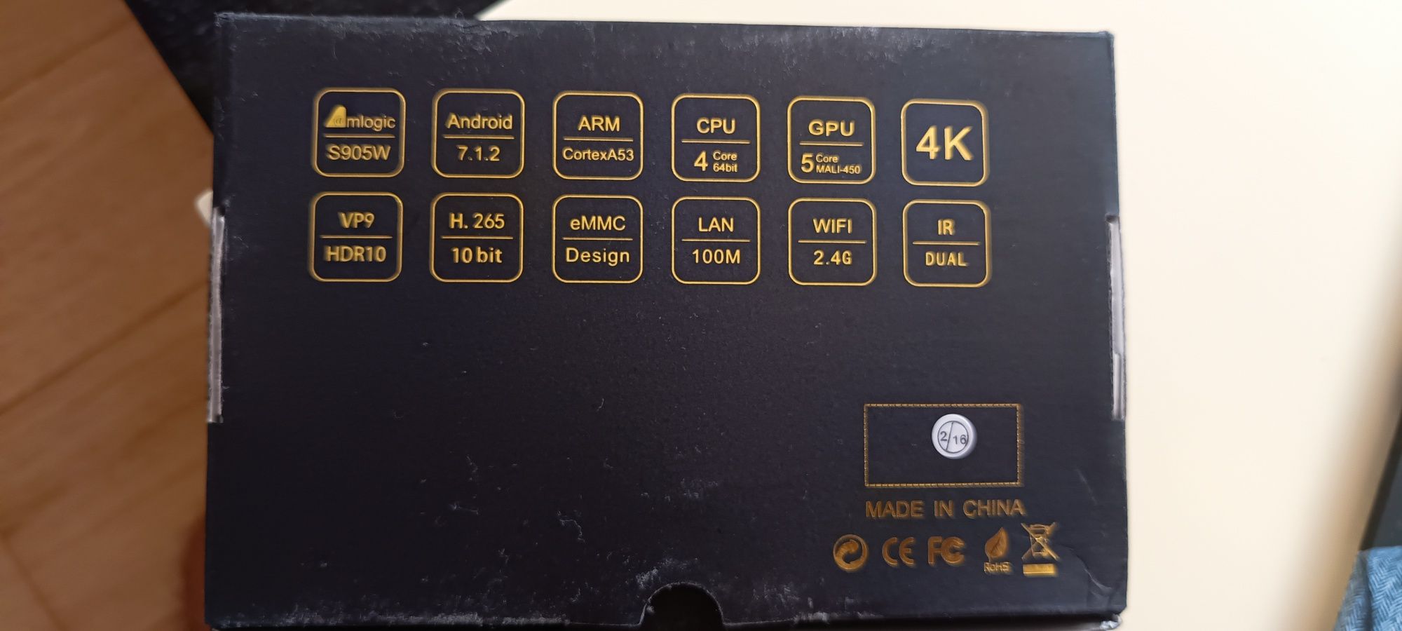 Box android X96 mini