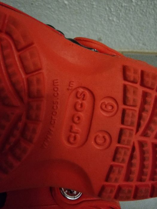 Crocs do Faísca tamanho c 6 22-23