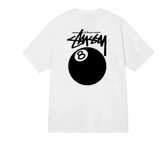 Мужские футболки Stussy 8 Ball Logo Tokyo Bape Logo унисекс стусси