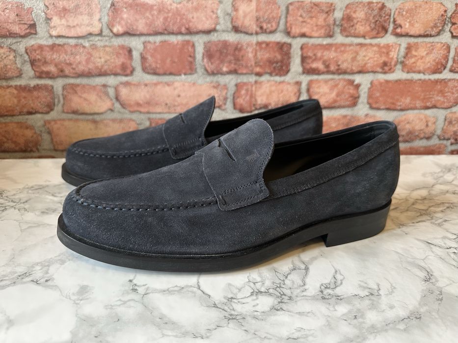 Замшевые лоферы Tod’s