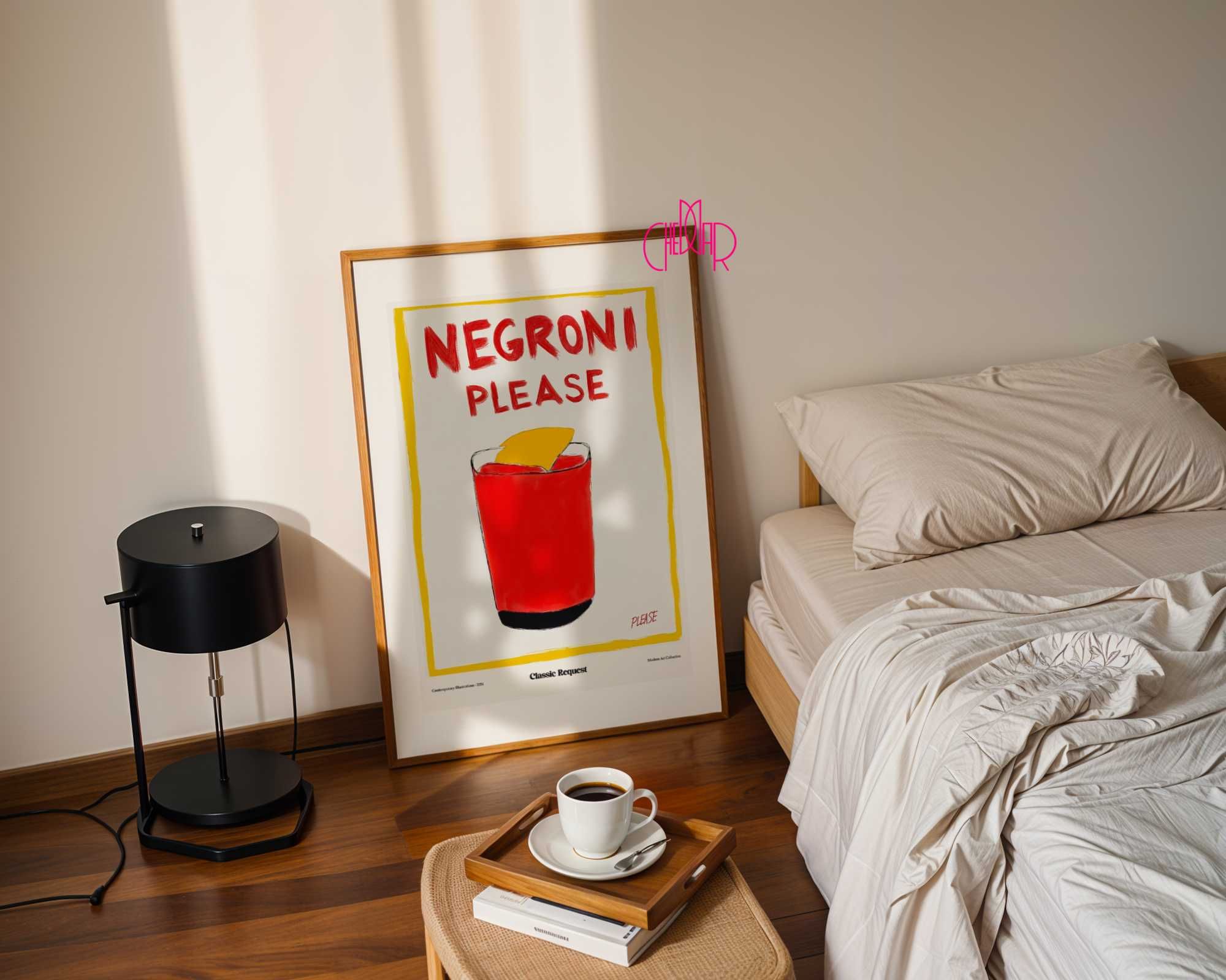 Plakat Negroni Please, Modern Art Collection