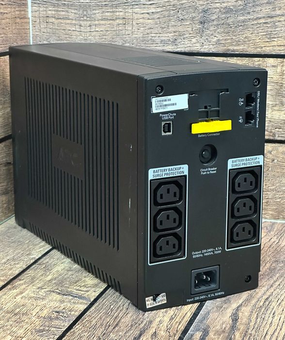 UPS APC Back-UPS 1400 BX1400UI 1400VA/700W/Без АКБ/Магазин/Гарантія!