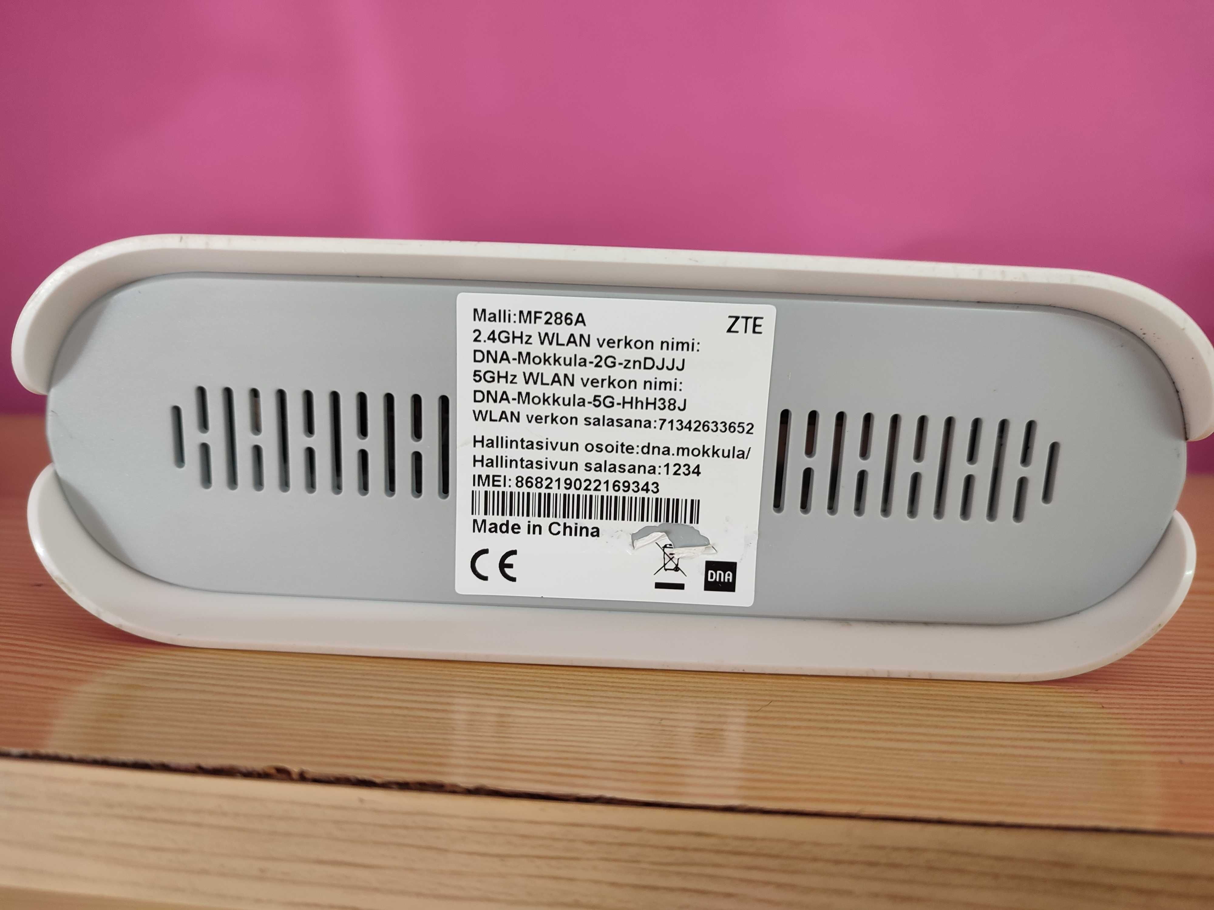 300mbts ZTE MF286A 4G+ Router Wi-Fi