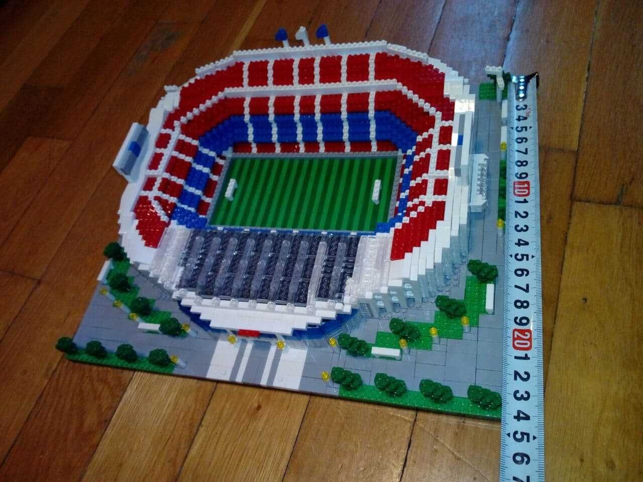 Stadion FC Barcelona - model, makieta, klocki - Camp Nou Stadium Barca
