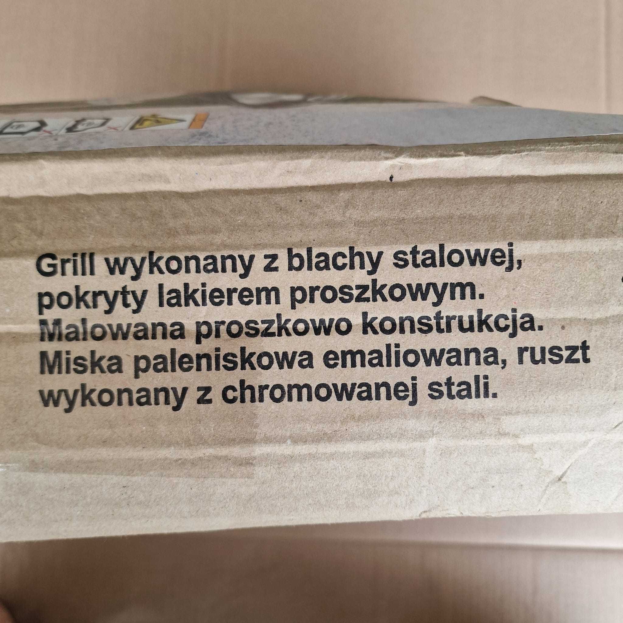 Grill Kulisty Okrągły MG Home Magda Gessler Ogrodowy Węglowy NOWY