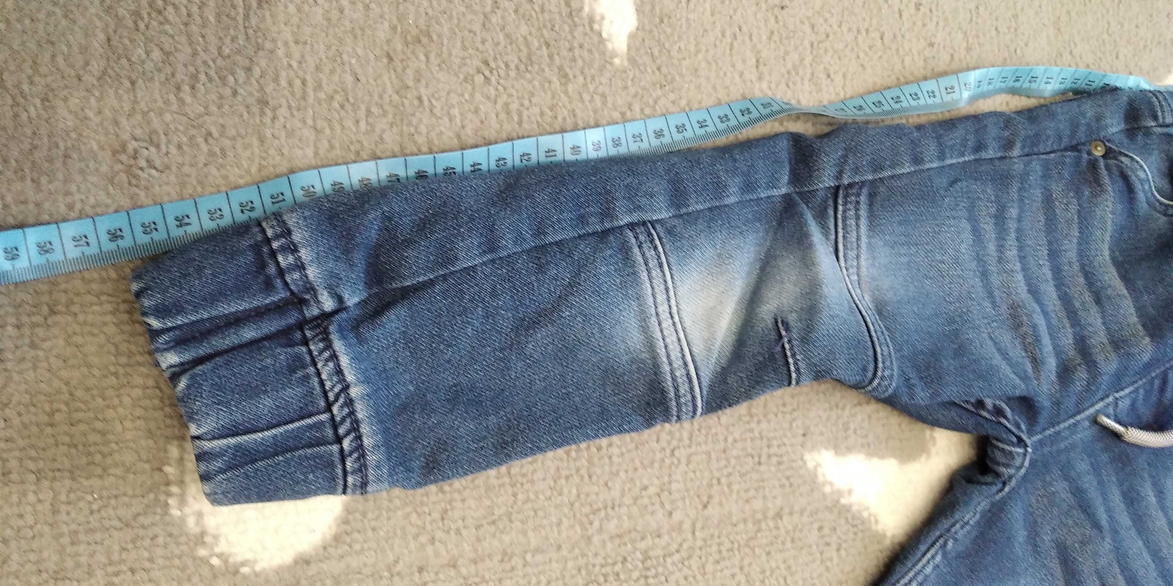 Spodnie jeansowe joggery dla chlopca