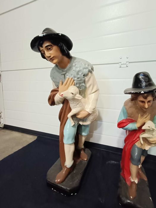 Pastores Arte Sacra Presépio Figura Santos