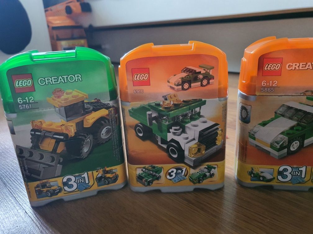 3 x Zestaw lego crator