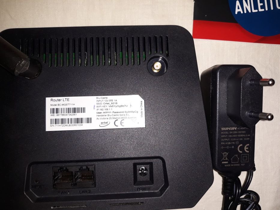 Роутер 4G sim card Ortel 711