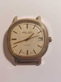 Stary zegarek firmy Poljot  17 jewels wykonany w ZSRR