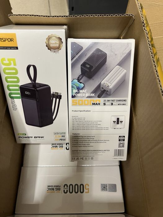 PowerBank Aspor A319 50000mAh 22.5W
