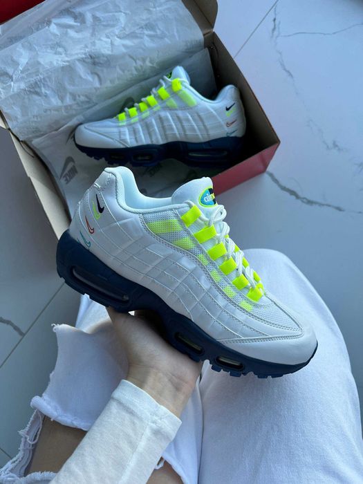 Кросівки Nike Air Max 95 Multi-Color Swoosh Volt premium