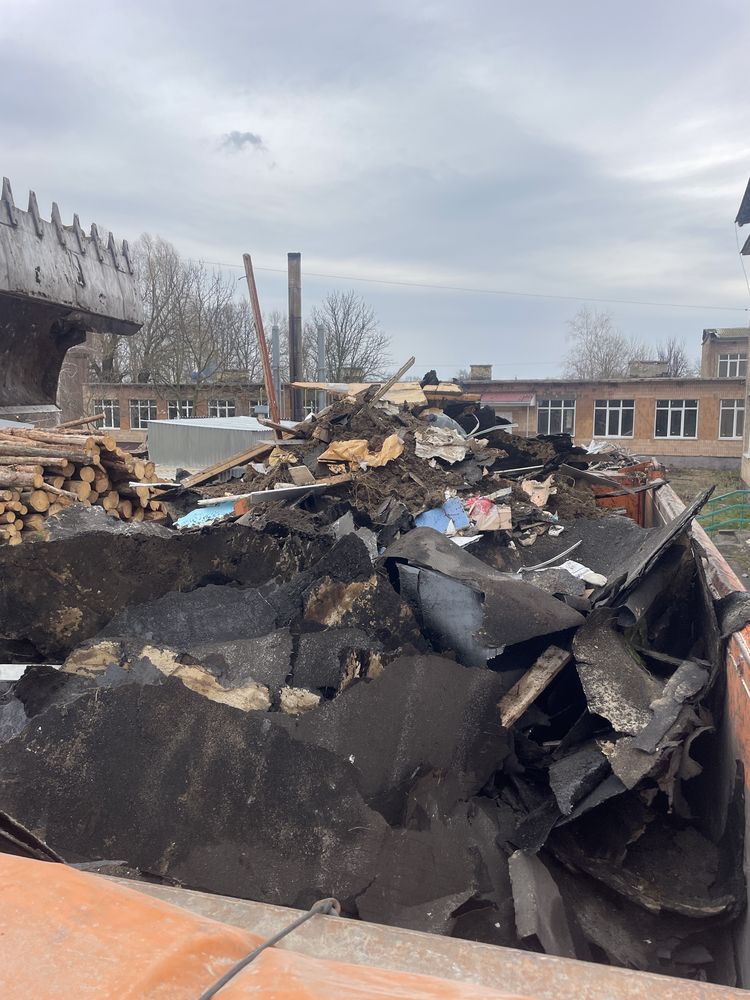 Вивезення сміття Бровари та район Демонтаж будівель вивезти сміття