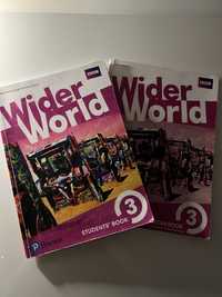 Книжка та Зошит Wider World 3