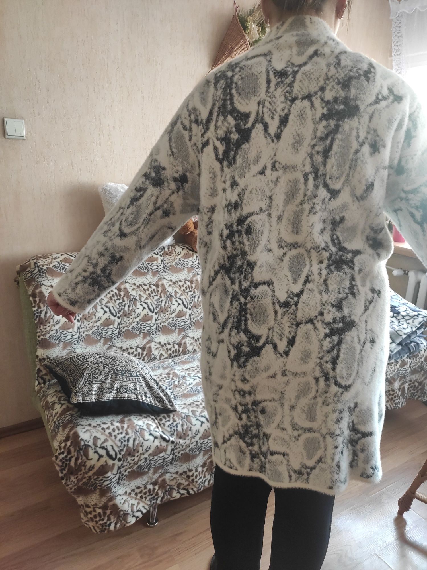 Płaszczo sweter roz xxl