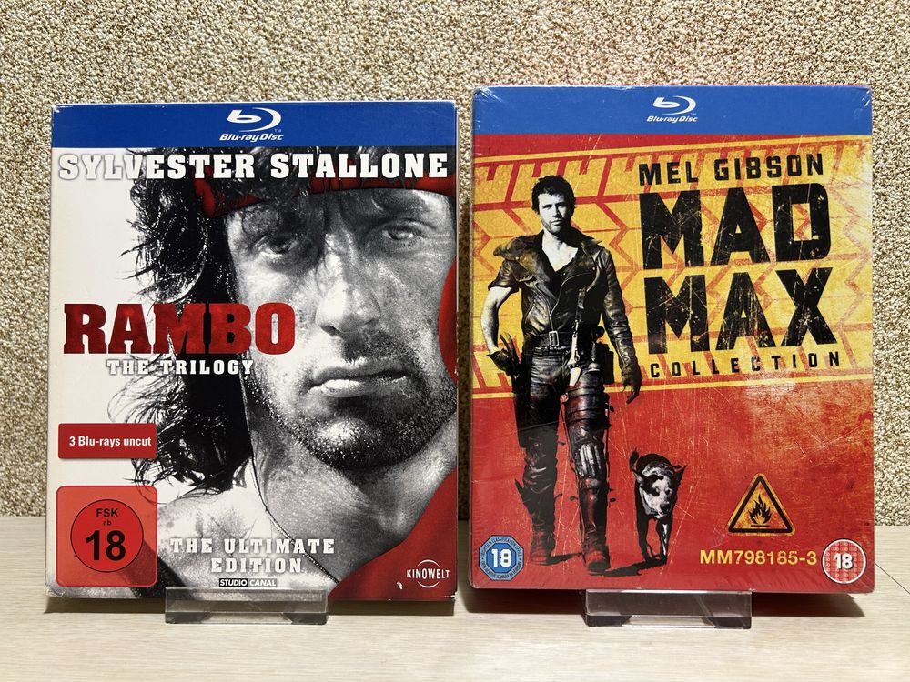 Blu-ray Коллекции фильмов  Назад в будущее1-3 /Блэйд 1-3 с переводом.