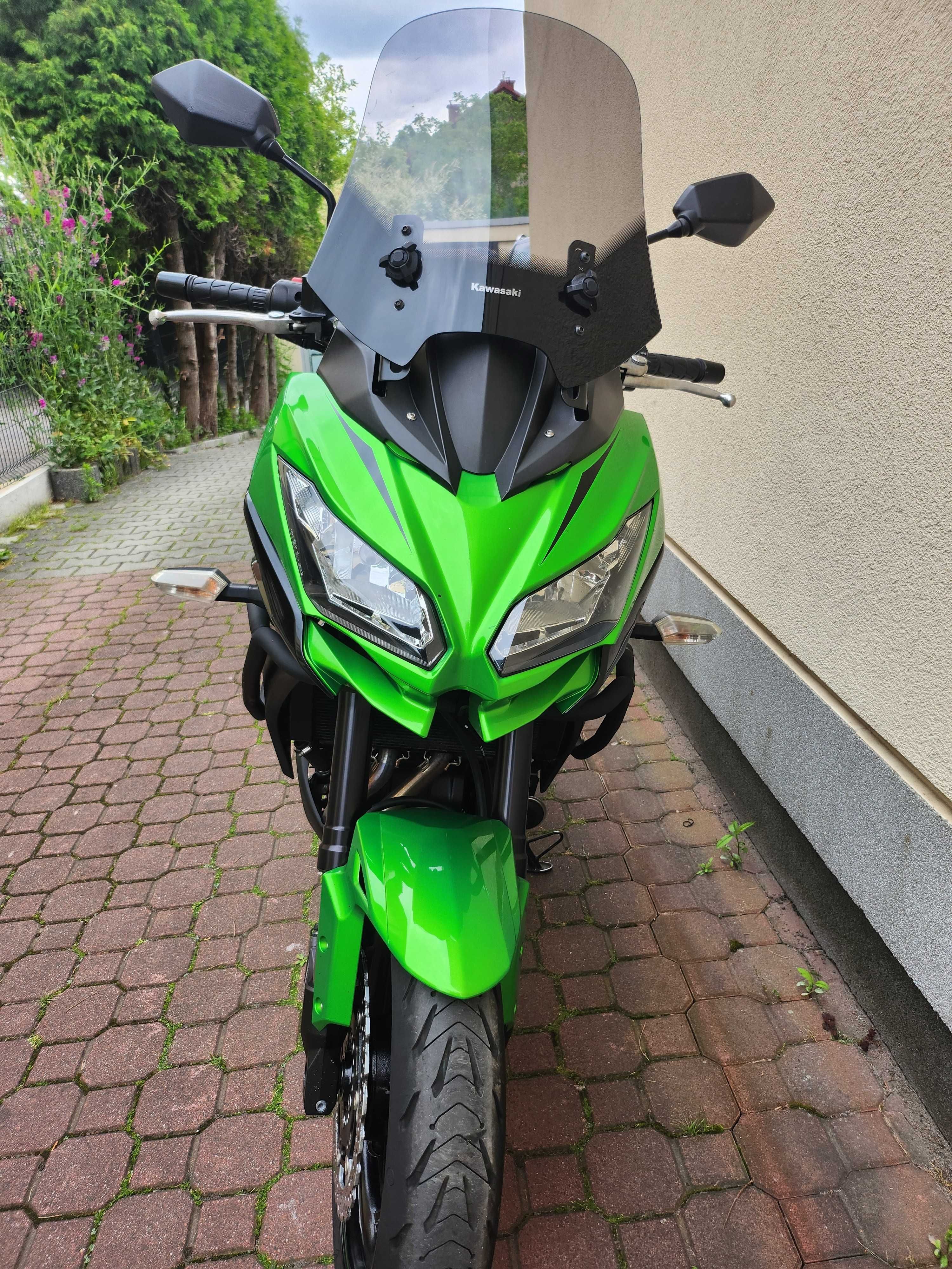 Kawasaki Versys 650 KLE 2017r  A2 pelna moc ABS