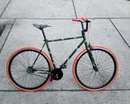 Rower OOZEE Fixie ostre koło camo rama 53cm