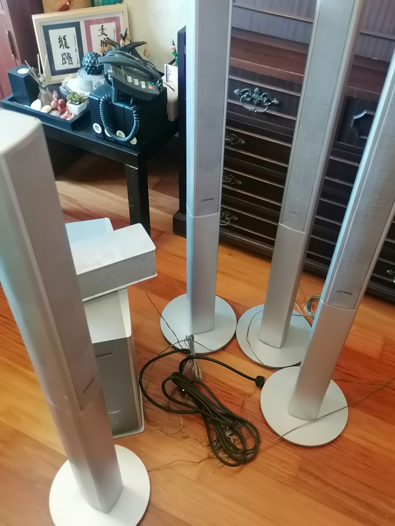 Vendo sistema de som com subwoofer Panasonic