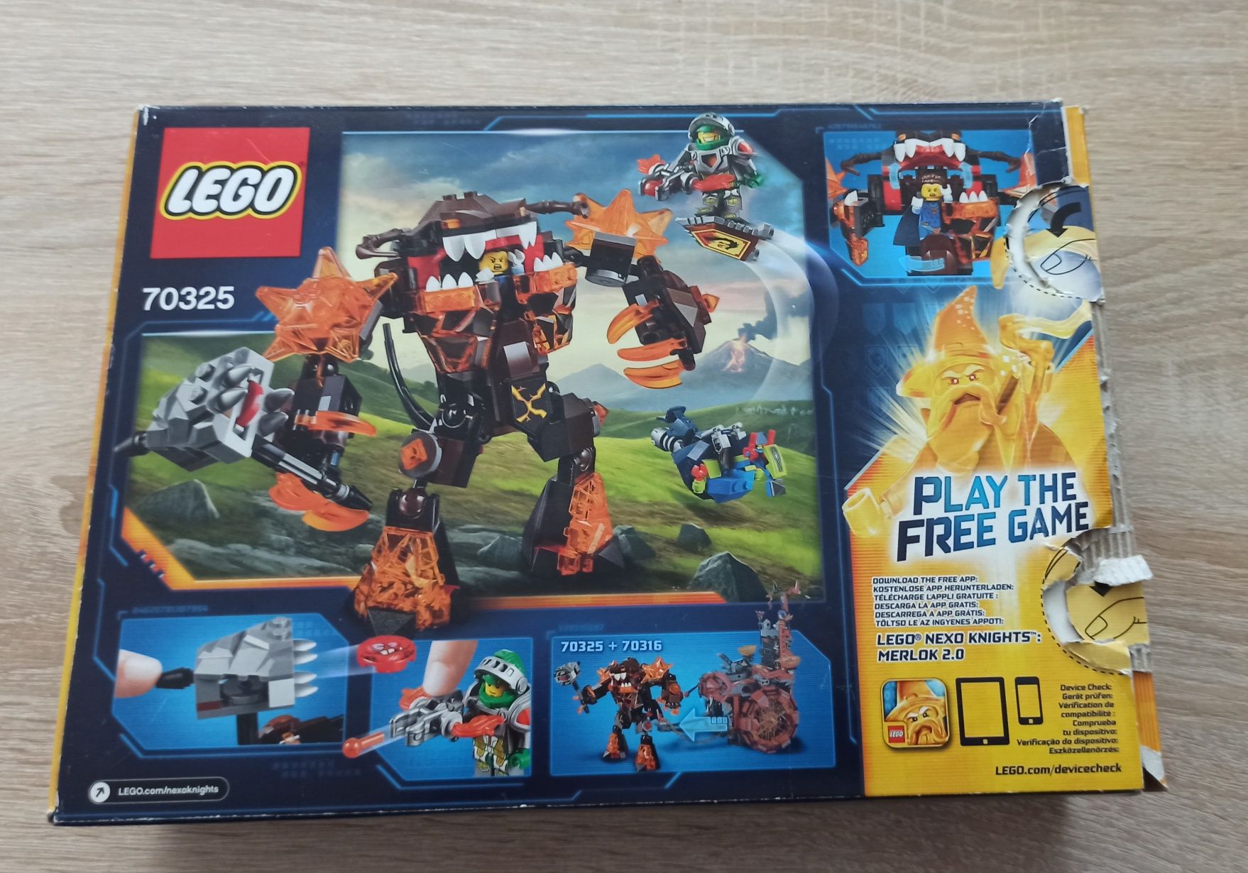 LEGO Nexo Knights 70325- Schwytanie Królowej