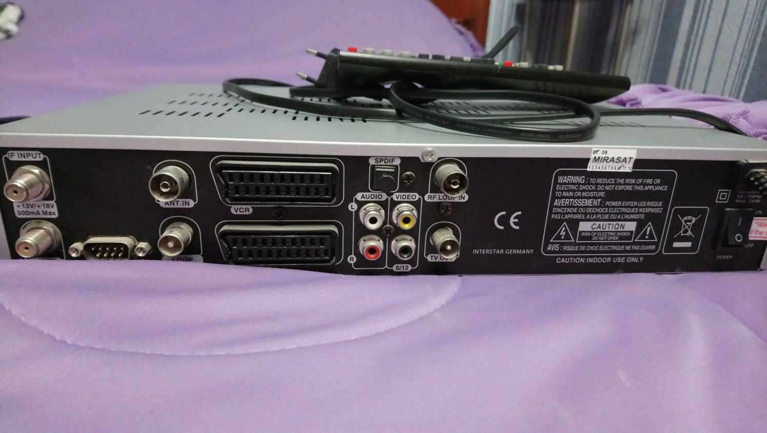 Спутниковый ресивер Golden Interstar DVB-T/S 8200 Premium