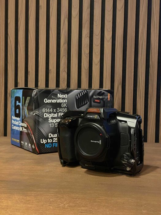 BMPCC 6K PRO - Blackmagic Pocket Cinema