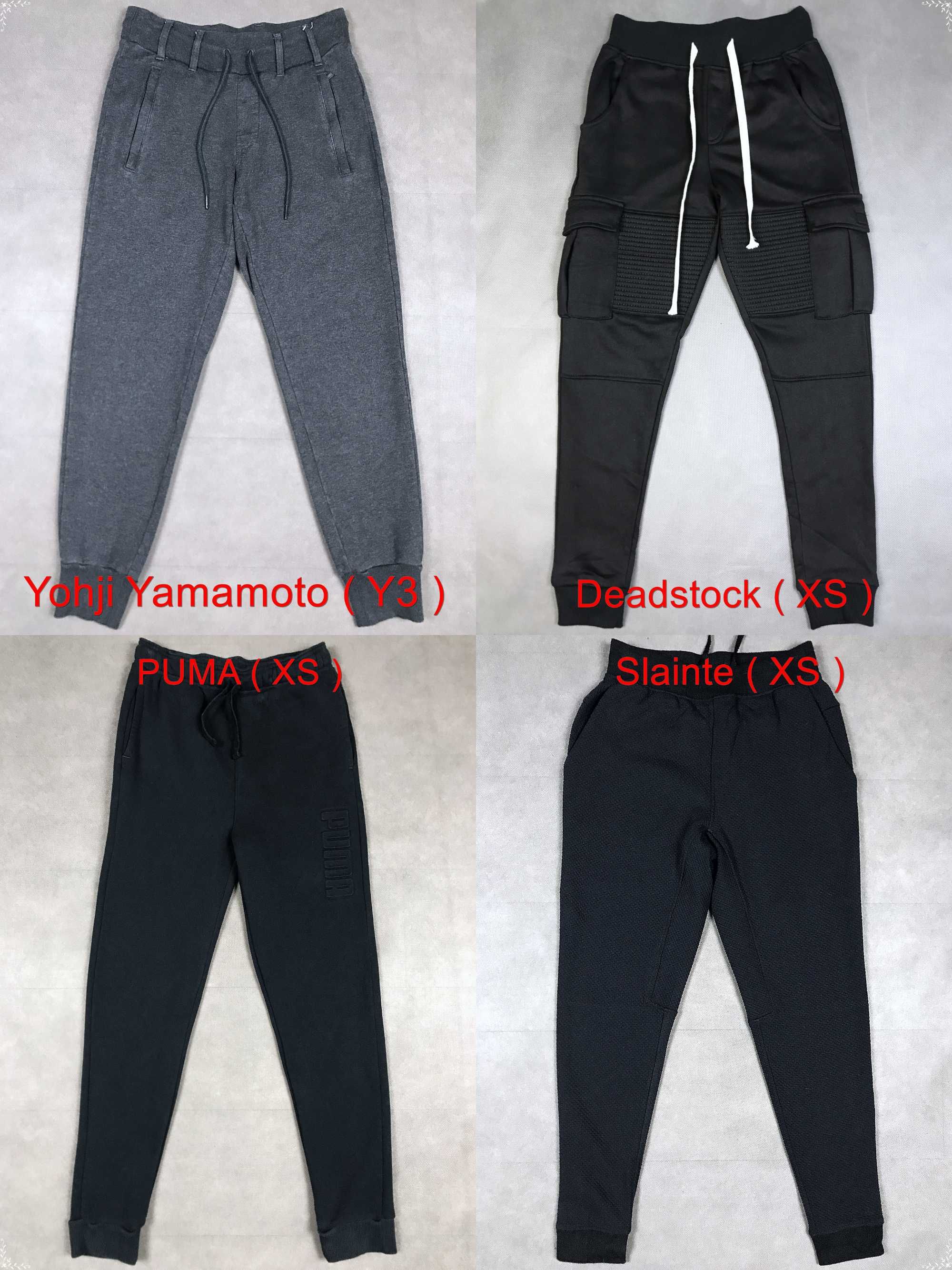 Джоггери Yohji Yamamoto ( Y3 ), Puma, Deadstock, Slainte (XS) чоловічі