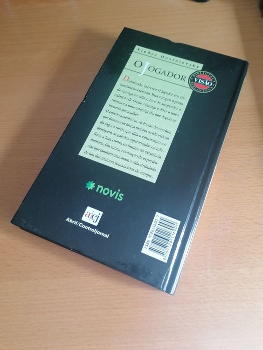 Livro 'O jogador' de Fiodor Dostoievsky