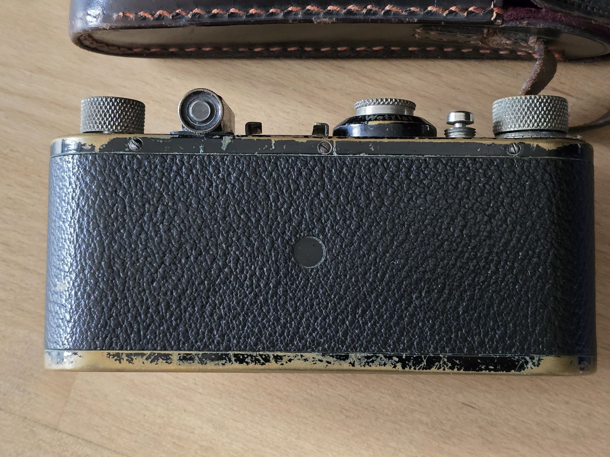 Aparat Leica 1 z obiektywem Elmar z 1930r