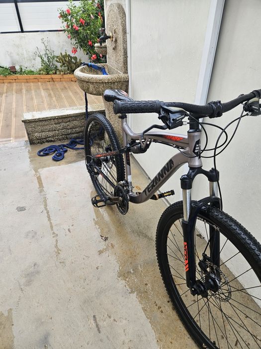 Bicicleta de roda 27.5  suspensão total