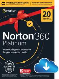 Антивірус Norton Platinum + VPN безлім на рік
