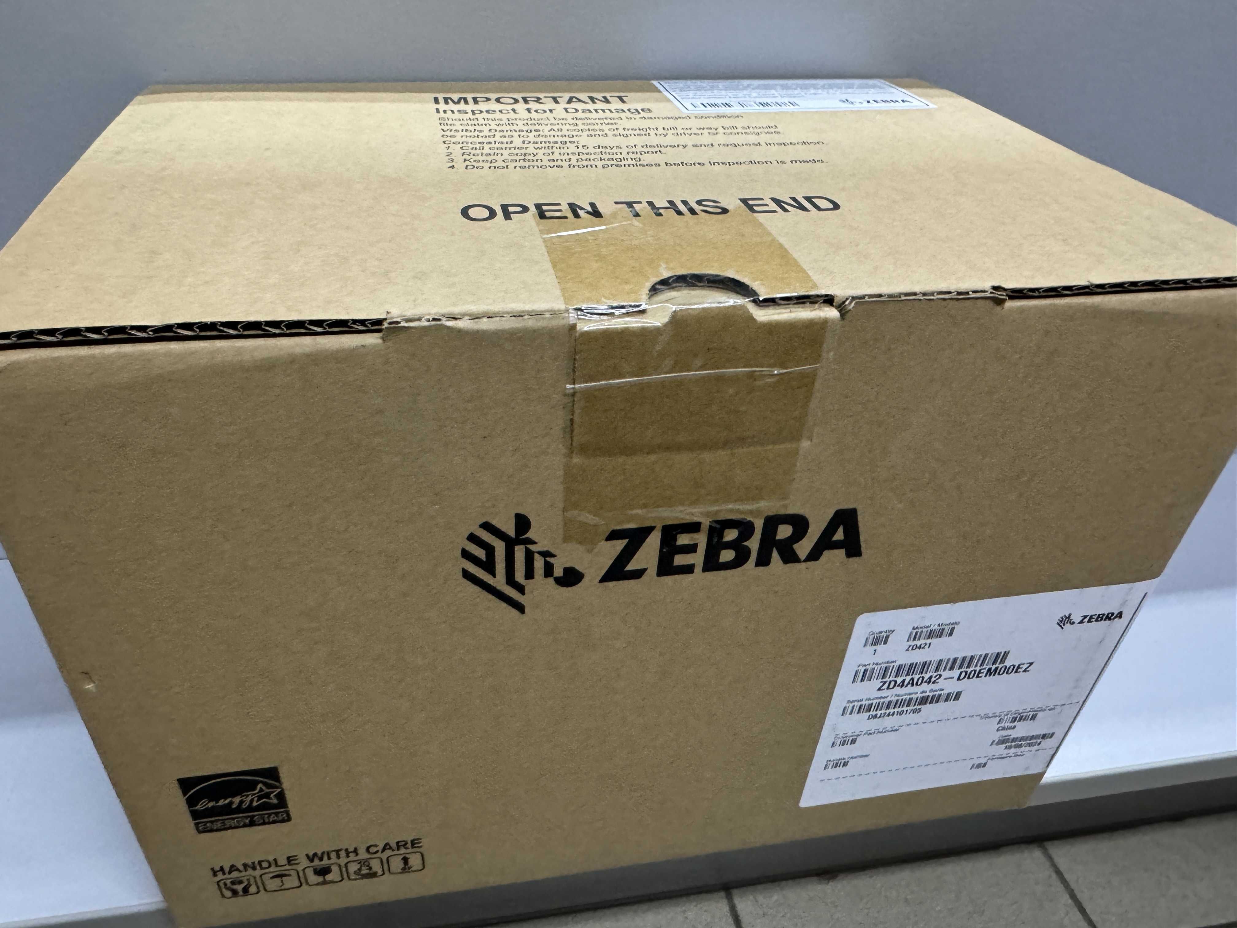 Принтер етикеток Zebra ZD421 (ZD4A042-30EM00EZ) Новый!