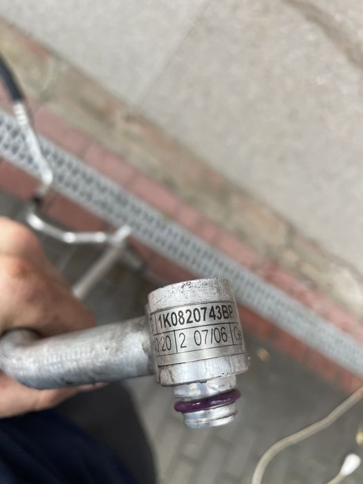 Przewody rurki klimatyzacji Vw golf V 5 1.4 16v