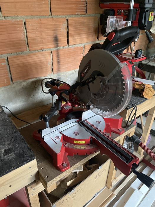 Serra de esquadria einhell com garantia