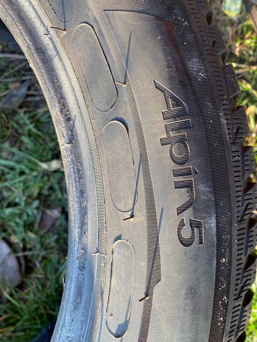 Opony Zimowe  Michelin 205/55/16 Para/komplet Tanio Warszawa 7 mm