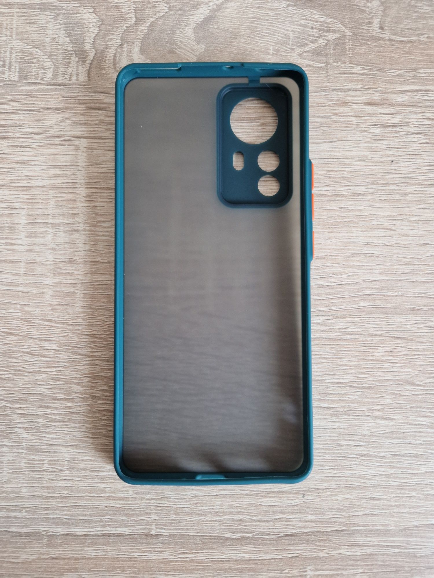 Etui Vennus Color Button Bumper do Xiaomi 12 Pro Zielony