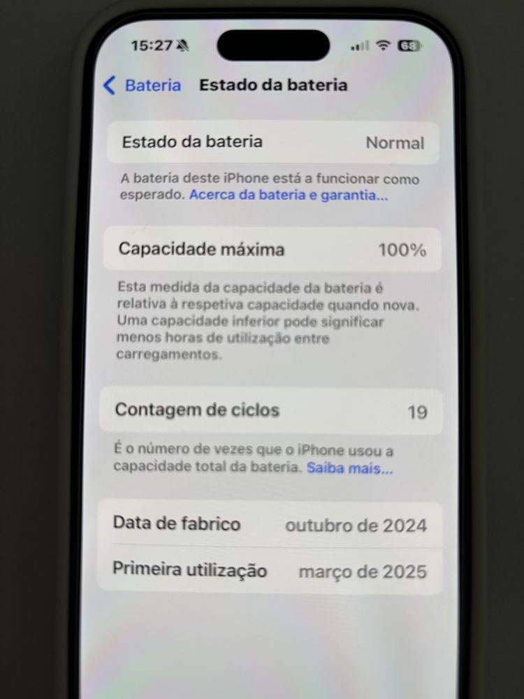 Vendo iphone 16 preto 256gb