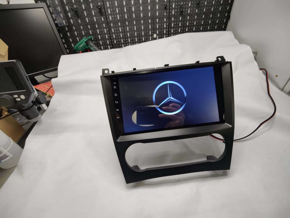 Rádio Android Mercedes Benz A B VITO W203 + oferta de câmara