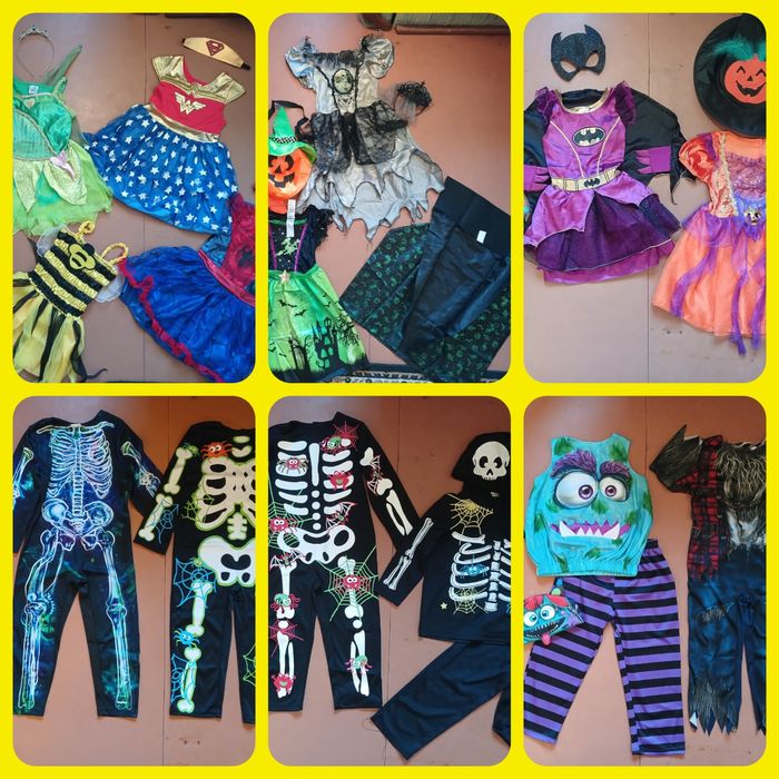 Карнавальний костюм  Хеловін 2-4р. Супергерой. Скелет. Сукні.Р