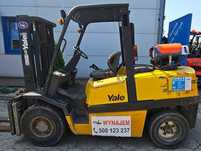 Yale GLP55MJ wózek widłowy udźwig 5.5T LPG przesuw 2002r. UDT  POMAX
