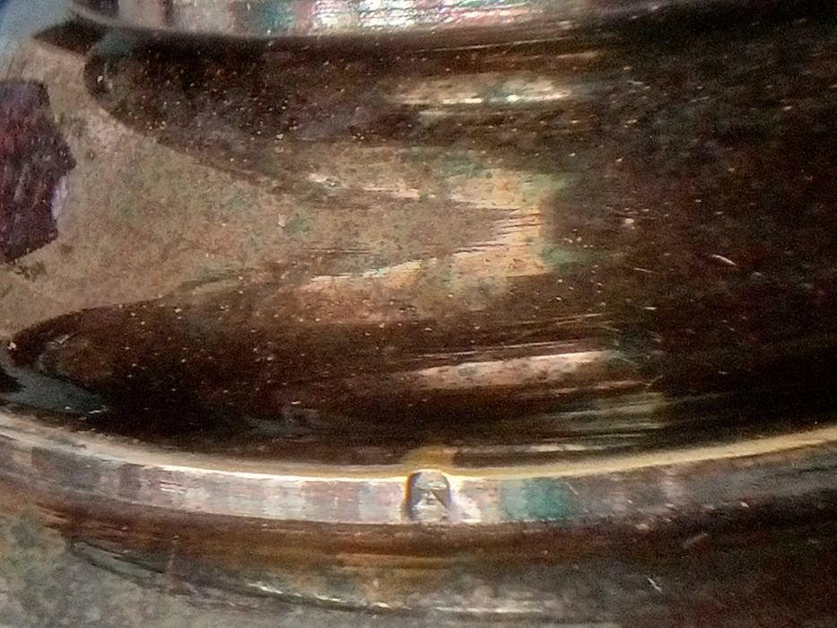 patera ,posrebrzana antyk